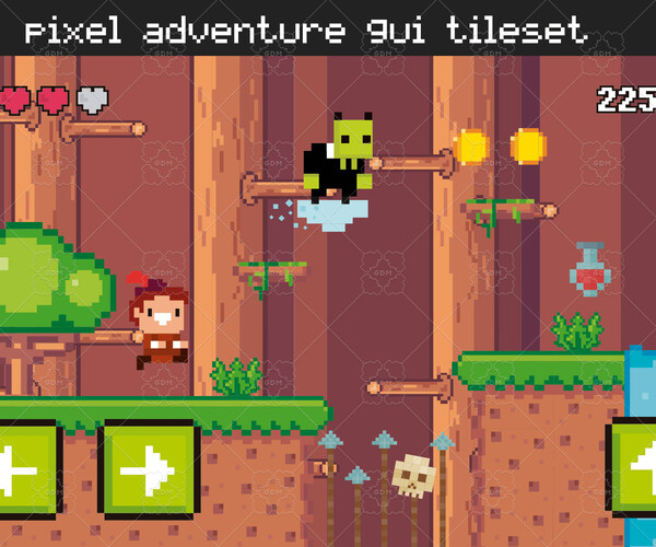 Adventure Platform- HTML5 Mobile Game by 013games