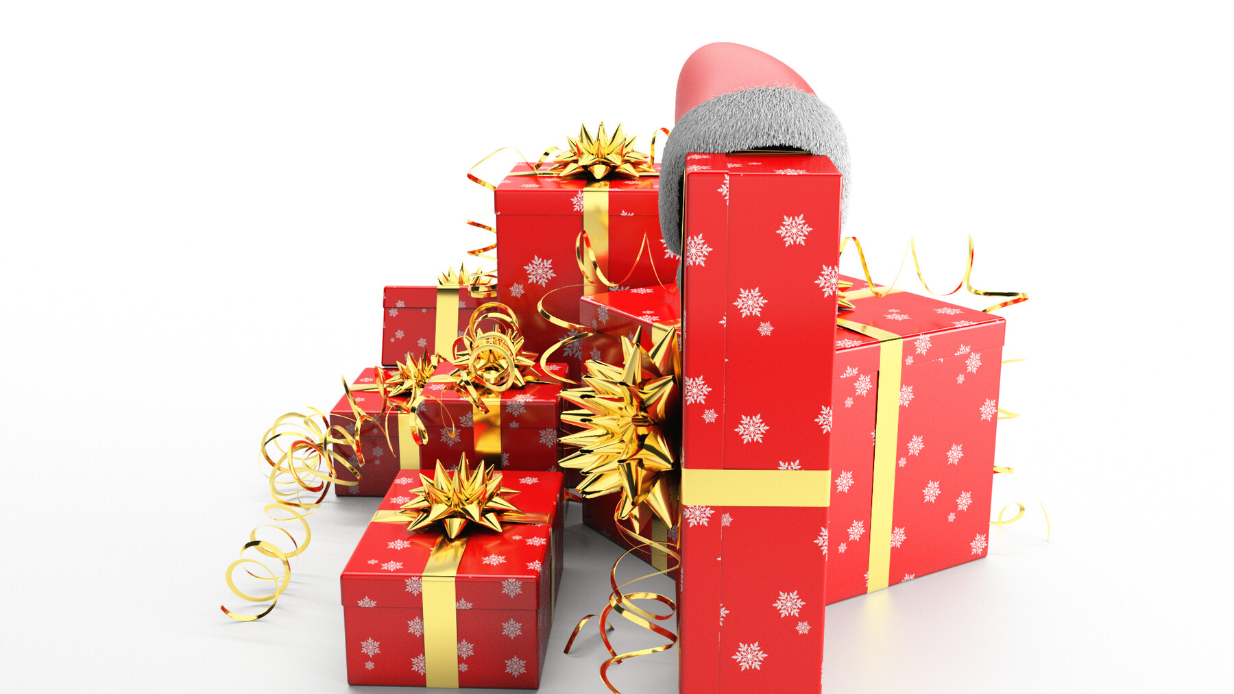 ArtStation New Year Presents and Gift Boxes v1 Resources