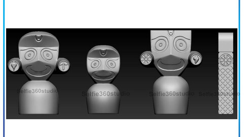 Jagannath Idol 3D Printable model