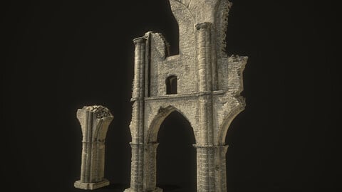 Ancient Cathedral Ruins