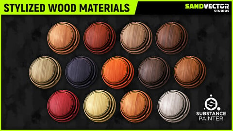 Stylized Wood Smart Materials