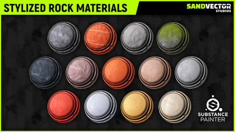 Stylized Rock Smart Materials
