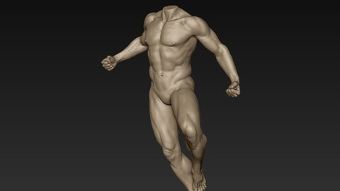Male Full Body Sculpt Pose 10
