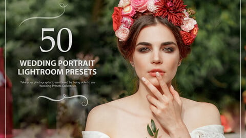 50 Wedding Portrait Lightroom Presets