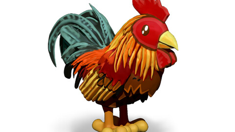 Rooster Character ZTL Sculpt
