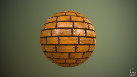 Wood Panels Material - Substance Designer