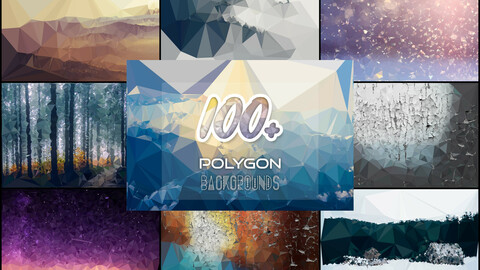 100+ Polygon Backgrounds