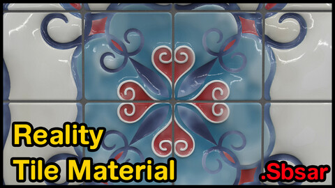 Reality Tile Material / v24 / .sbsar
