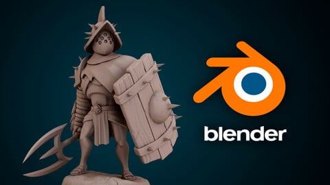Character sculpting with blender
