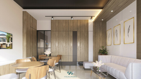 INTERIOR OFFICE SCENE - CORONA 7 FOR 3DSMAX