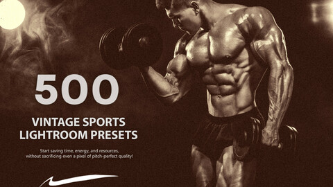 500 Vintage Sports Lightroom Presets