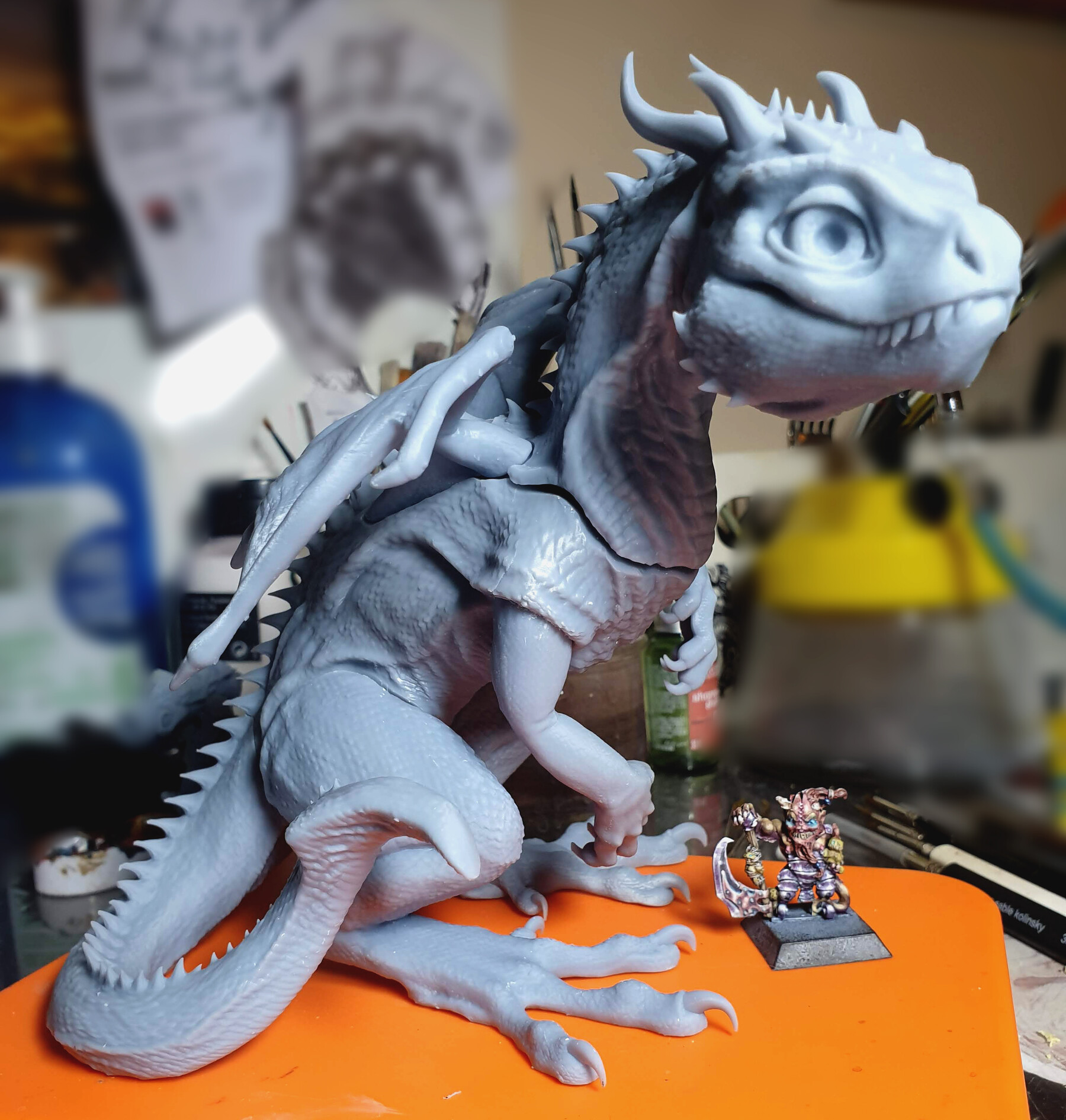 ArtStation Baby Dragon 3D Printable Resources