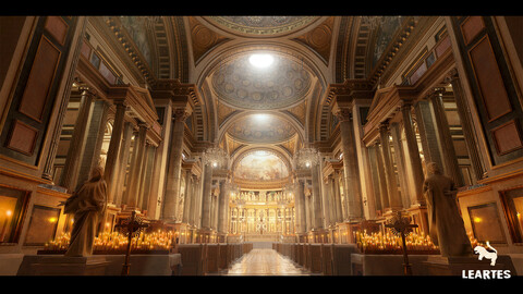 Church/ Cathedral Interior Environment