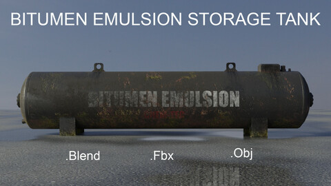 Industrial Bitumen Emulsion Storage Tank