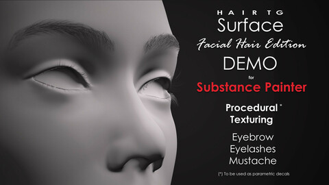 HairTG - Surface, Facial Hair Edition DEMO