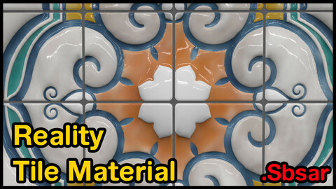Reality Tile Material / v25 / .sbsar