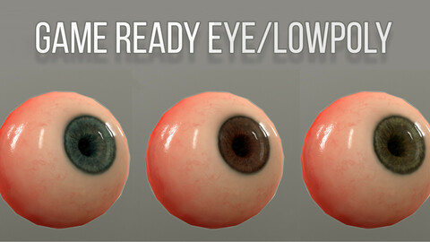 Game Ready/Lowpoly Eyeball