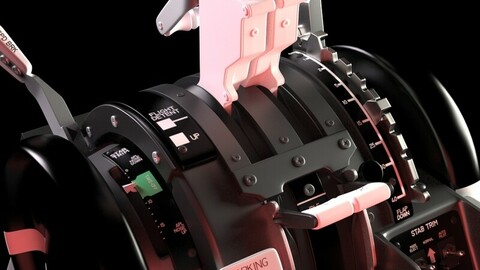 737 THROTTLE QUADRANT