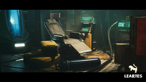 Cyberpunk Interior Bundle (3 products in 1)