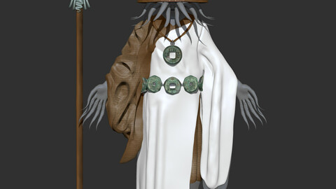 Monk Character Sculpt