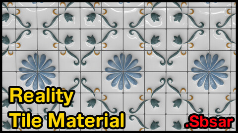 Reality Tile Material / v30 / .sbsar
