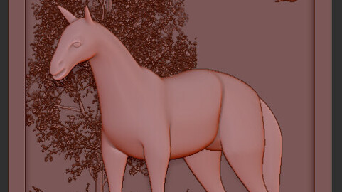 carved tablo to decoration