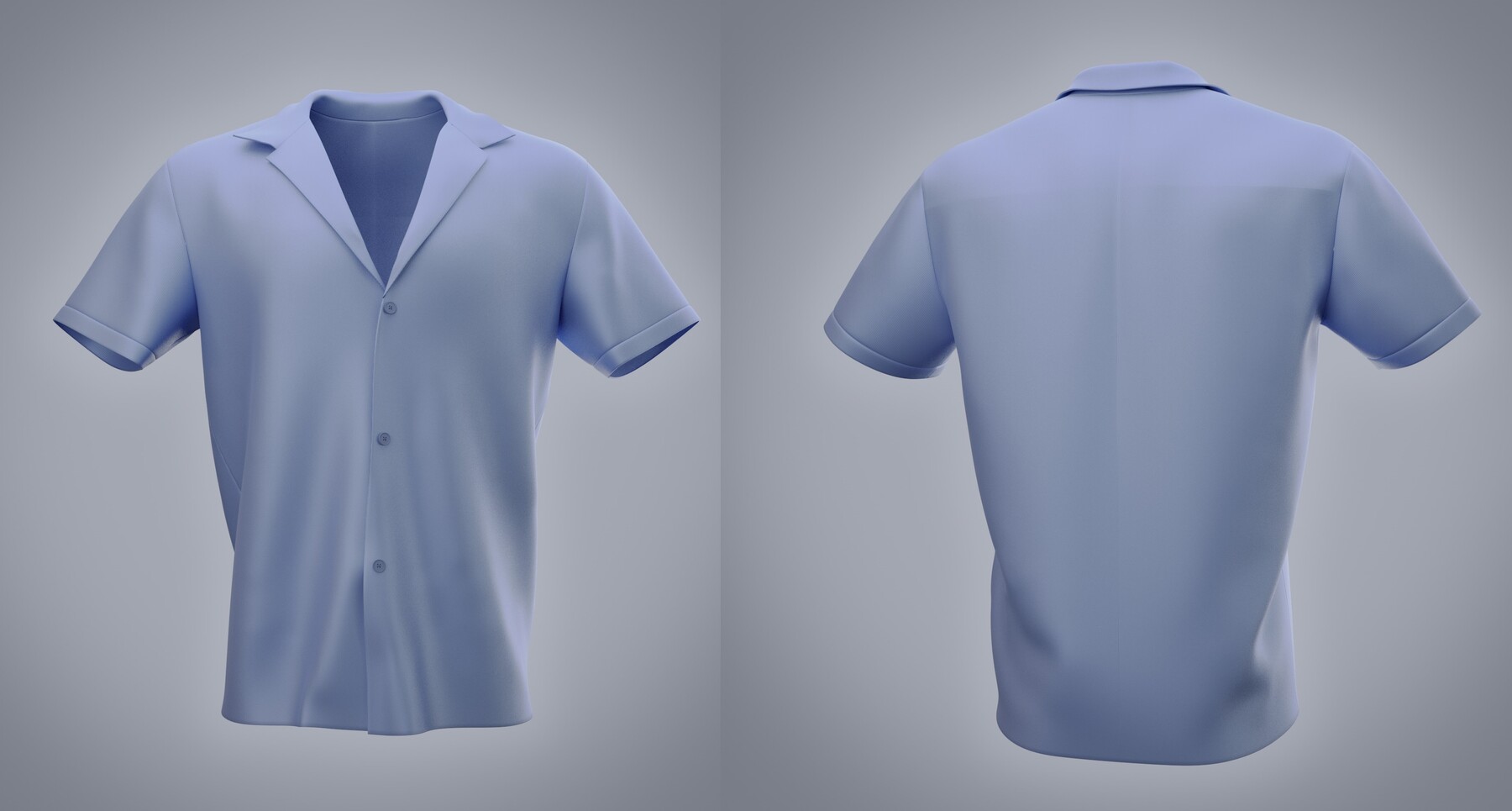 toenemen Expliciet Uitrusten ArtStation - Male Silk Shirt 3D model | Resources