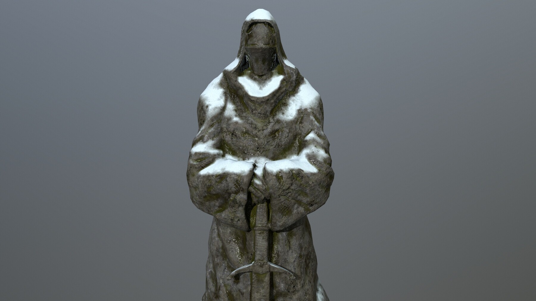 ArtStation statue Game Assets