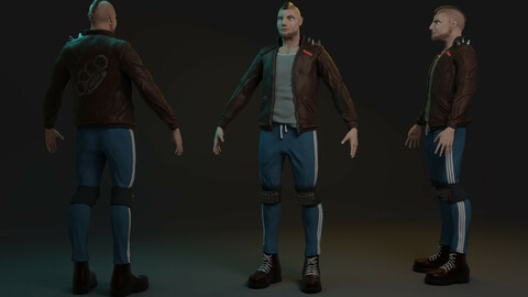 Criminal 3d model