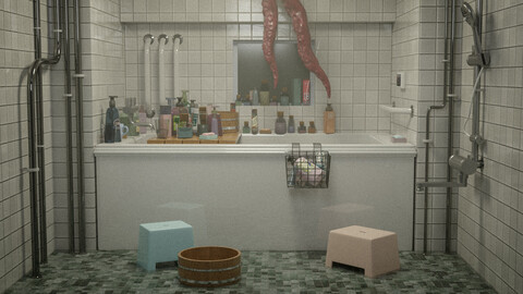 blender bathroom