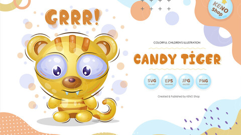 Candy tiger.