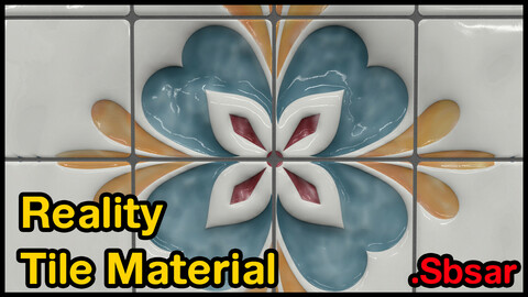 Reality Tile Material / v32 / .sbsar