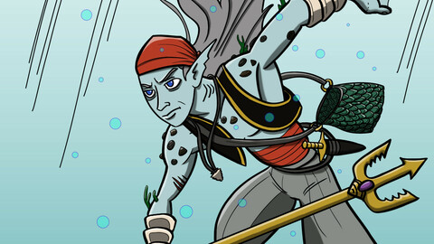 RPG barbarian characters