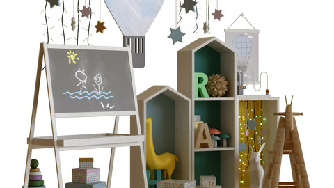 Children decor set 002