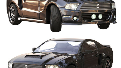 ford gt 500 sport black