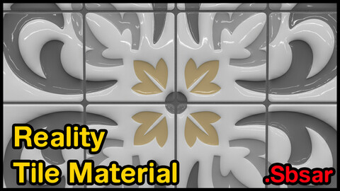Reality Tile Material / v35 / .sbsar