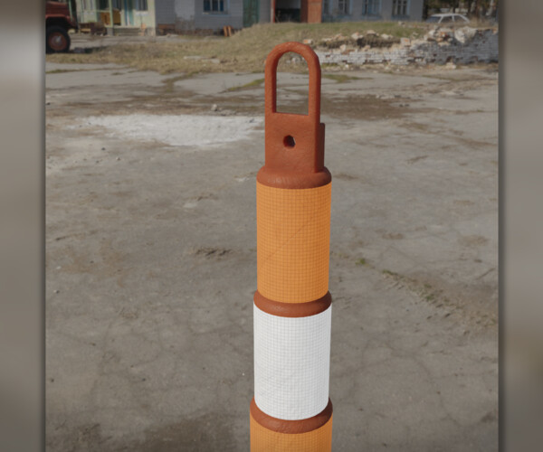 ArtStation Road Cones and Pylons Pack Resources