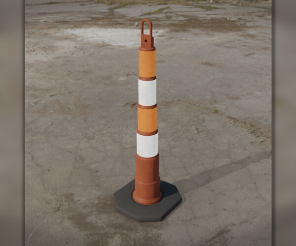 ArtStation Road Cones and Pylons Pack Resources