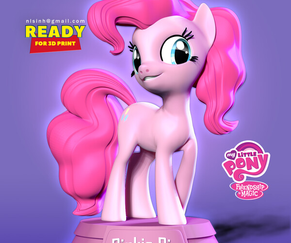 ArtStation - Pinkie Pie - Little Pony | Resources