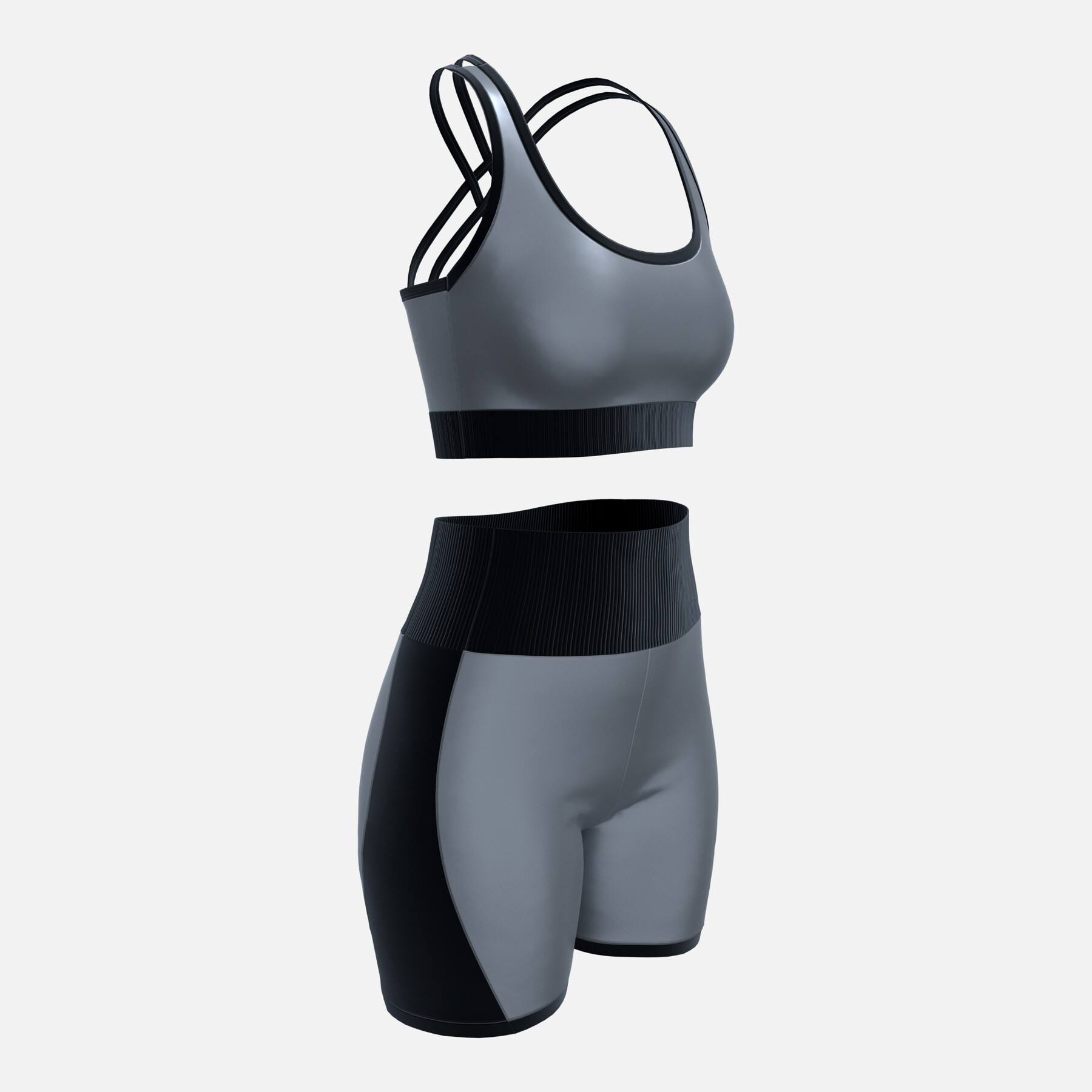 ArtStation - Women Sports Bra and Active wear 3D model