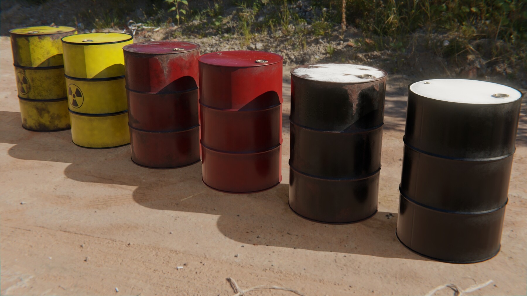 Artstation 55 Gallon Drums 6 Pack Resources