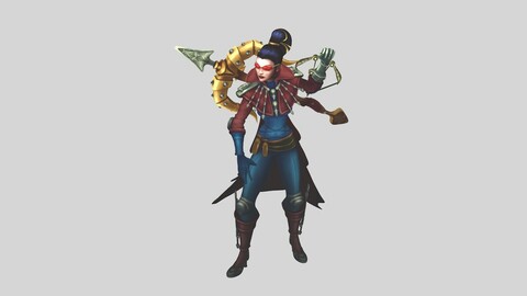 VAYNE STATUE LEAGUE OF LEGENDS GAME CHARACTER