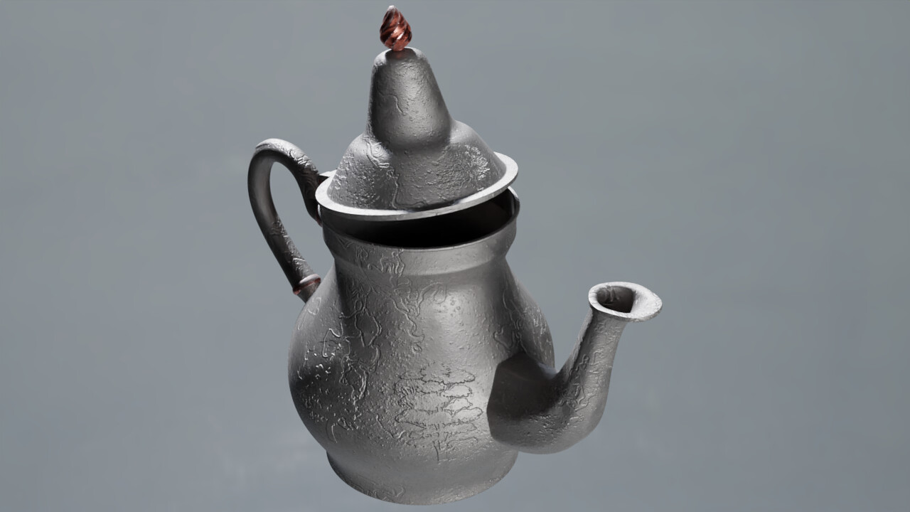 ArtStation Teapot Game Assets