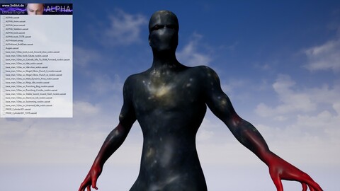 ALPHA - Unreal Engine game character