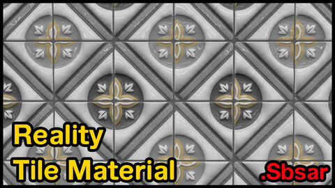 Reality Tile Material / v38 / .sbsar