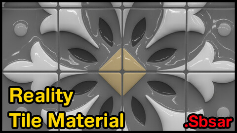 Reality Tile Material / v39 / .sbsar
