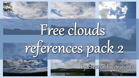 Free clouds references pack 2