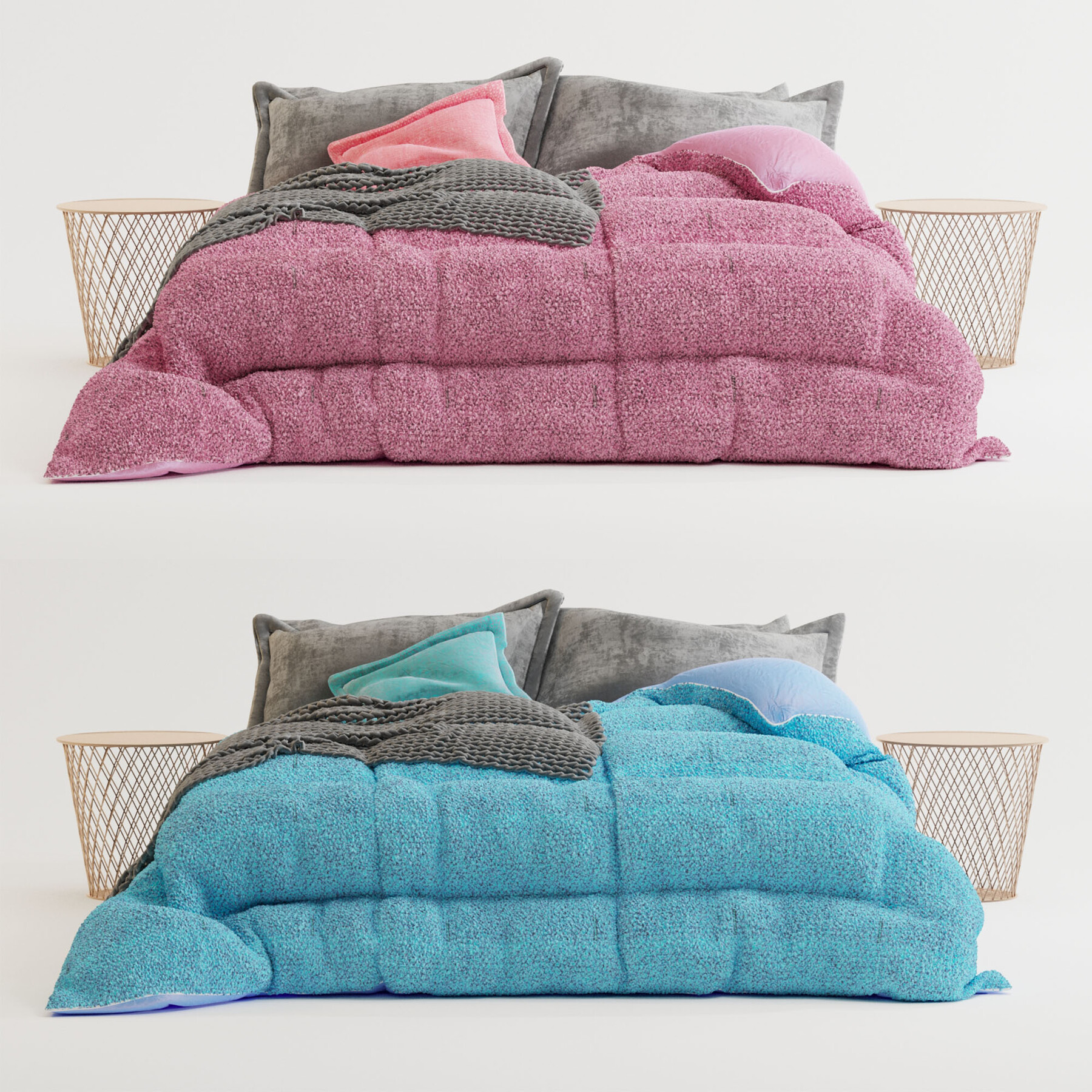 ArtStation Blanket Winter Soft Warm Bed Quilt Resources
