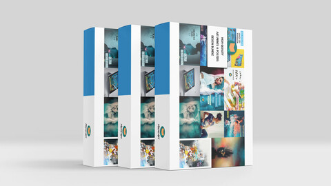 8 Breathtaking Poster Designs and Art Prints Digital Bundle