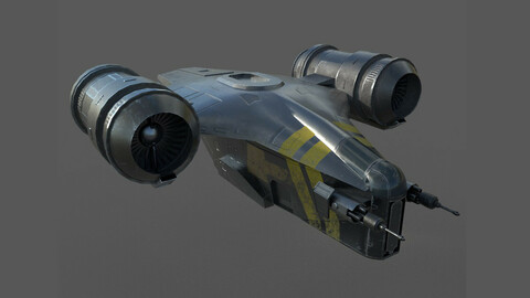 Mandalorian spaceship